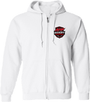 Full Zip Hoodies - AHF Showcase (October 23-25) (Red & Black)