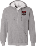 Full Zip Hoodies - AHF Showcase (October 23-25) (Red & Black)