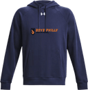 Under Armour Rival Fleece Hoodie - Boys Philly Invitational 2026 (Black)