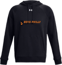 Under Armour Rival Fleece Hoodie - Boys Philly Invitational 2026 (Black)