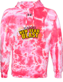 Under Armour Rival Fleece Hoodie Tie-Dye - Academy New Year Blast 2027 (Dark)