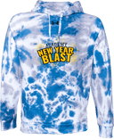 Under Armour Rival Fleece Hoodie Tie-Dye - Academy New Year Blast 2027 (Dark)
