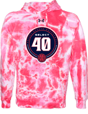 Under Armour Rival Fleece Hoodie Tie-Dye - Select 40 Session l East 2026 (Main Logo)