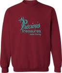 Crew Sweatshirt - Precious Treasures Invitational with Jade Carey (WI) 2027 (Turquoise)
