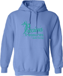 Hoodies - Precious Treasures Invitational with Jade Carey (WI) 2027 (Turquoise)