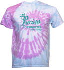 Tie-Dye Short Sleeves - Precious Treasures Invitational with Jade Carey (WI) 2027 (Turquoise)