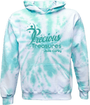 Tie-Dye Hoodies - Precious Treasures Invitational with Jade Carey (WI) 2027 (Turquoise)