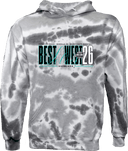 Tie-Dye Hoodies - Best Of The West Showcase 2026 (Bold Stacked Text)