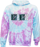 Tie-Dye Hoodies - Best Of The West Showcase 2026 (Bold Stacked Text)