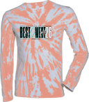 Tie-Dye Long Sleeves - Best Of The West Showcase 2026 (Bold Stacked Text)