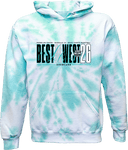 Tie-Dye Hoodies - Best Of The West Showcase 2026 (Bold Stacked Text)
