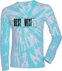 Tie-Dye Long Sleeves - Best Of The West Showcase 2026 (Bold Stacked Text)