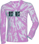 Tie-Dye Long Sleeves - Best Of The West Showcase 2026 (Bold Stacked Text)
