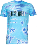 Tie-Dye Short Sleeves - Best Of The West Showcase 2026 (Bold Stacked Text)
