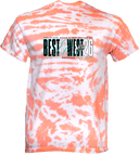 Tie-Dye Short Sleeves - Best Of The West Showcase 2026 (Bold Stacked Text)
