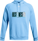 Under Armour Rival Fleece Hoodie - Best Of The West Showcase 2026 (Bold Stacked Text)