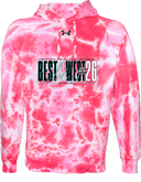 Under Armour Rival Fleece Hoodie Tie-Dye - Best Of The West Showcase 2026 (Bold Stacked Text)