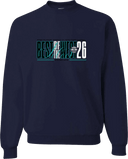 Crew Sweatshirt - Best Of The West Showcase 2026 (Bold Stacked Text)