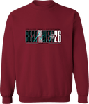 Crew Sweatshirt - Best Of The West Showcase 2026 (Bold Stacked Text)