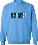 Crew Sweatshirt - Best Of The West Showcase 2026 (Bold Stacked Text)