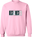 Crew Sweatshirt - Best Of The West Showcase 2026 (Bold Stacked Text)