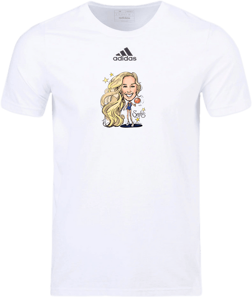 Adidas Cotton T-Shirt - Sophie Cunningham Caricature – Simax Sports