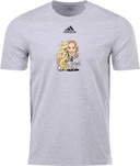 Adidas Cotton T-Shirt - Sophie Cunningham Caricature