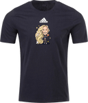 Adidas Cotton T-Shirt - Sophie Cunningham Caricature