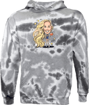 Tie-Dye Hoodies - Sophie Cunningham Caricature