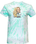 Tie-Dye Short Sleeves - Sophie Cunningham Caricature