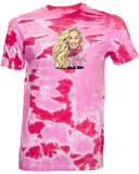 Tie-Dye Short Sleeves - Sophie Cunningham Caricature