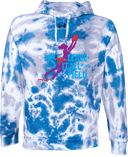 Under Armour Rival Fleece Hoodie Tie-Dye - Unrivaled Flag Youth Flag Football World Championships 2026 - HERO 6B