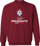 Crew Sweatshirt - USYS VA Presidents Cup Spring 2026 (White & Red)