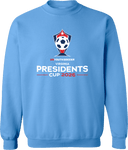 Crew Sweatshirt - USYS VA Presidents Cup Spring 2026 (White & Red)