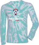 Tie-Dye Long Sleeves - USYS VA Presidents Cup Spring 2026 (White & Red)
