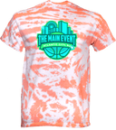 Tie-Dye Short Sleeves - The Main Event 2026(Official Shield Emblem)