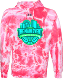 Under Armour Rival Fleece Hoodie Tie-Dye - The Main Event 2026(Official Shield Emblem)
