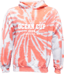 Tie-Dye Hoodies - Seacoast Ocean Cup 2026 (White Wordmark)