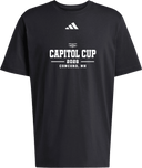 Adidas Cotton T-Shirt - Seacoast Capitol Cup Tournament 2026 (White Wordmark)