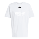 Adidas Cotton T-Shirt - Seacoast Capitol Cup Tournament 2026 (White Wordmark)