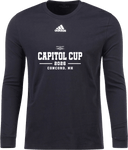Adidas Cotton Long Sleeves - Seacoast Capitol Cup Tournament 2026 (White Wordmark)