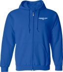 Full Zip Hoodies - Cowboy Cup Lacrosse Tournament 2026 (White)