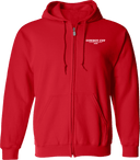 Full Zip Hoodies - Cowboy Cup Lacrosse Tournament 2026 (White)