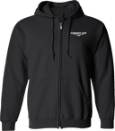 Full Zip Hoodies - Cowboy Cup Lacrosse Tournament 2026 (White)
