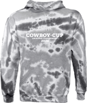 Tie-Dye Hoodies - Cowboy Cup Lacrosse Tournament 2026 (White)