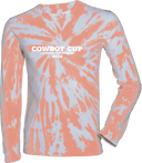 Tie-Dye Long Sleeves - Cowboy Cup Lacrosse Tournament 2026 (White)