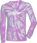 Tie-Dye Long Sleeves - Cowboy Cup Lacrosse Tournament 2026 (White)