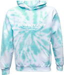 Tie-Dye Hoodies - Cowboy Cup Lacrosse Tournament 2026 (White)