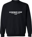 Crew Sweatshirt - Cowboy Cup Lacrosse Tournament 2026 (White)