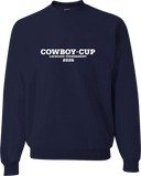 Crew Sweatshirt - Cowboy Cup Lacrosse Tournament 2026 (White)